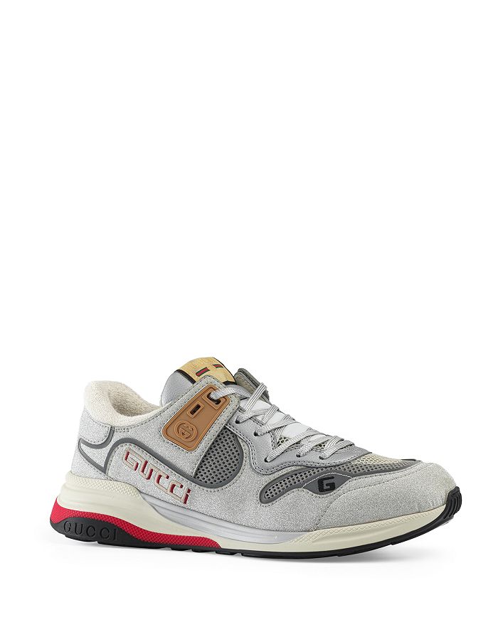 Gucci men's glitter sneakers shop