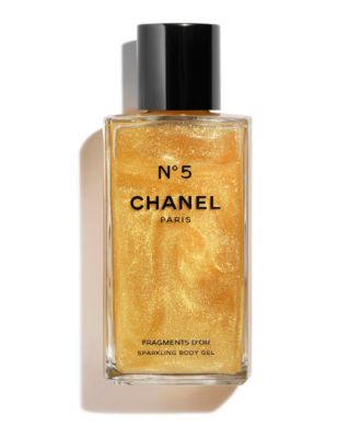 CHANEL N°5 FRAGMENTS D'OR SPARKLING GEL unboxing and review - CHANEL No5  perfume gel 