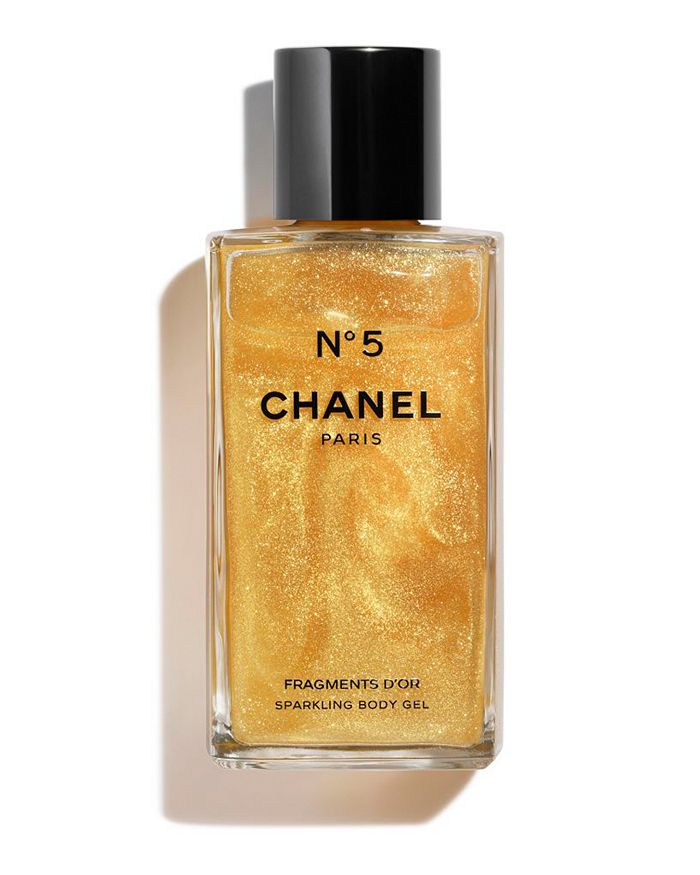CHANEL N°5 FRAGMENTS D'OR SPARKLING GEL unboxing and review
