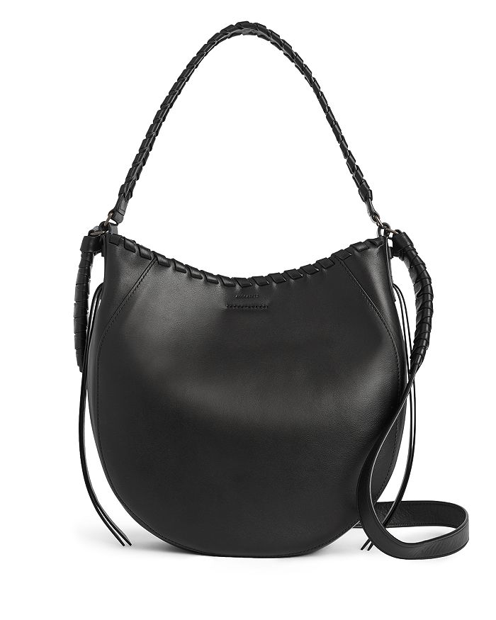 ALLSAINTS COURTNEY LEATHER HOBO,WB217R