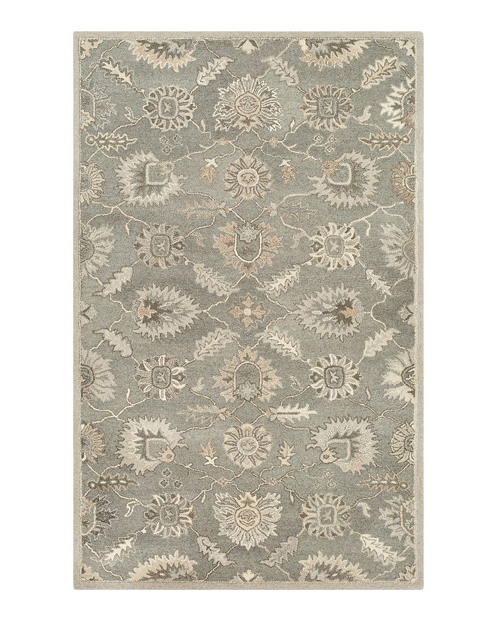 Shop Surya Caesar Cae-1199 Area Rug, 2' X 3' In Charcoal/taupe