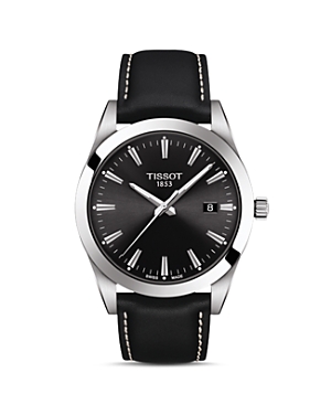 Tissot Gentleman Watch, 40mm In Black/black