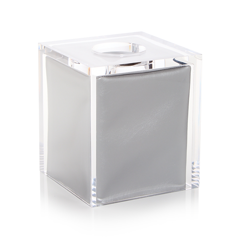 Mike And Ally Ice Boutique Tissue Box In Ice Clear