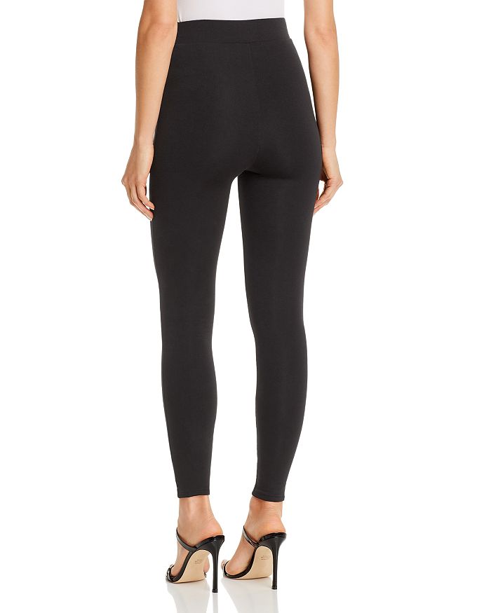 Naked Wardrobe The Nw Wide Waistband Leggings In Black