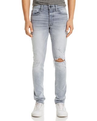 grey designer jeans
