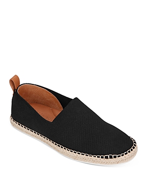 Gentle Souls By Kenneth Cole Women's Lizzy Espadrille Flats In Black Leather