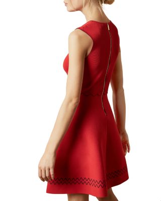 ted baker red dress