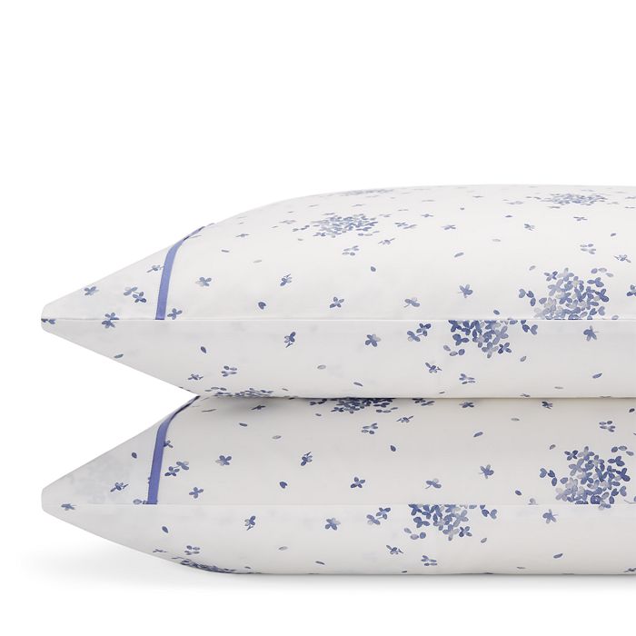 Anne De Solene Marquise King Pillowcases, Pair In Blue