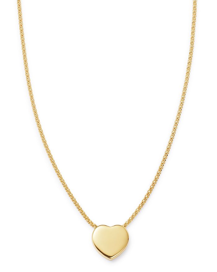 Bloomingdale's - Heart Pendant Necklace in 14K Yellow Gold, 18" - 100% Exclusive