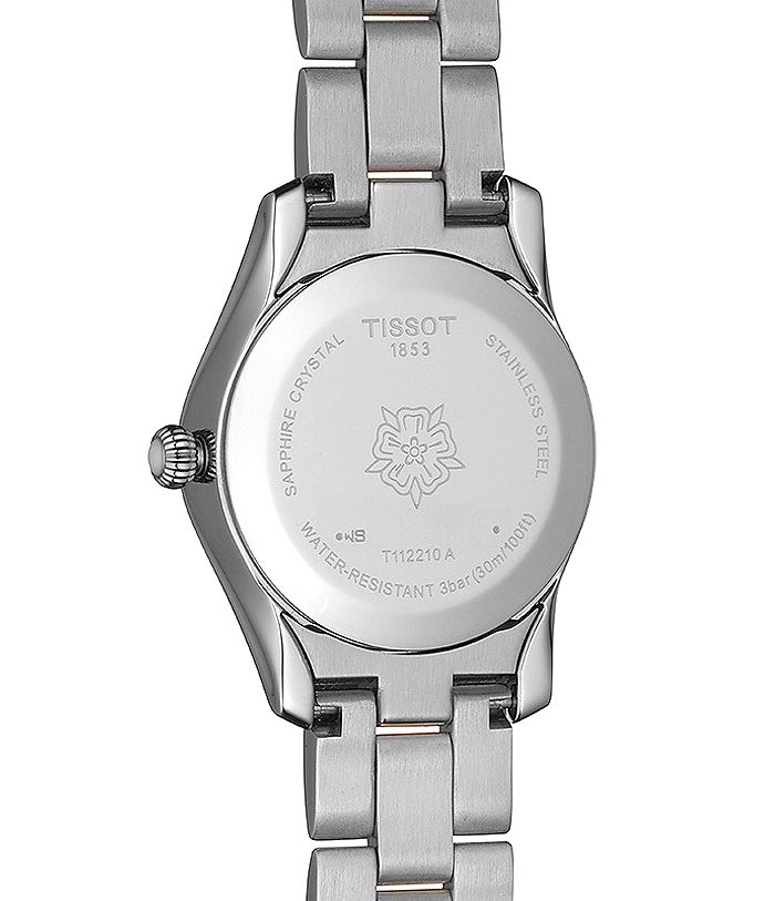 Shop Tissot T-wave Ii Watch, 30mm In White/gold