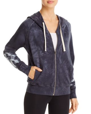 electric rose tie dye sweatshirt