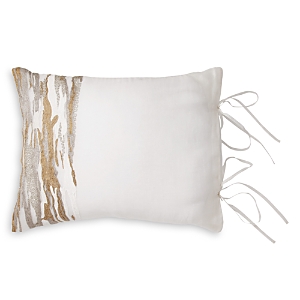 Donna Karan Seduction Collection Sheer Embroidered & Beaded Decorative Pillow, 16 x 20