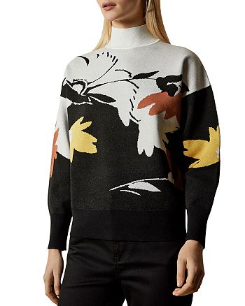 Ted Baker Msshel Savanna Print Sweater | Bloomingdale's