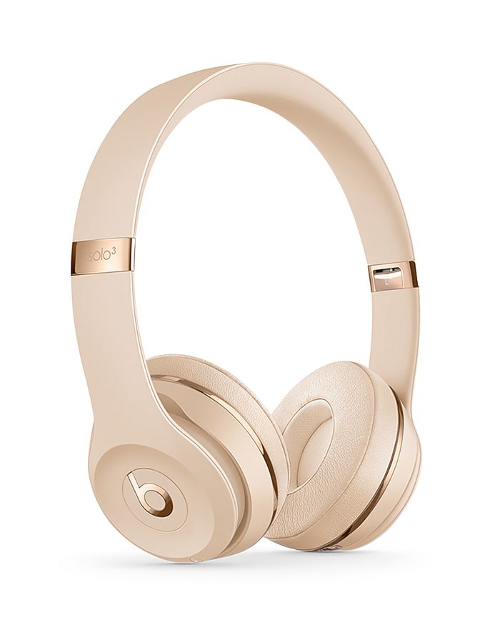 Shop Beats By Dr. Dre Solo3 Wireless On-ear Headphones In Rose Gold