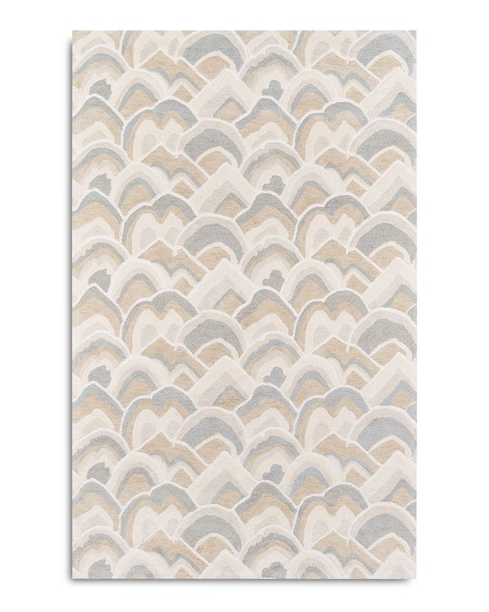 Madcap Cottage Embrace Emb-1 Area Rug, 5' X 8' In Taupe