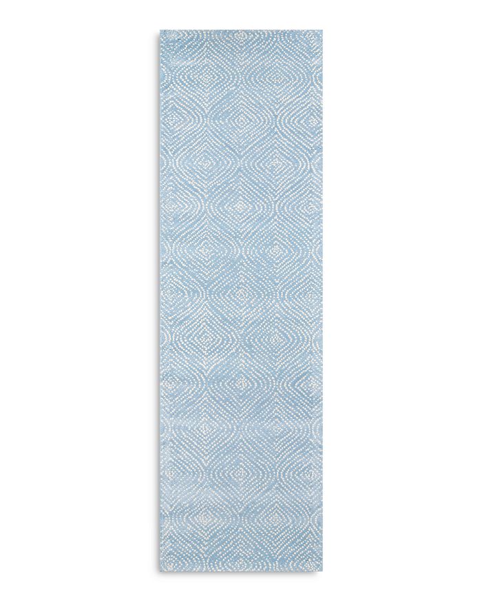 Madcap Cottage Roman Holiday Roh-1 Runner Area Rug, 2'3 X 8' In Light Blue
