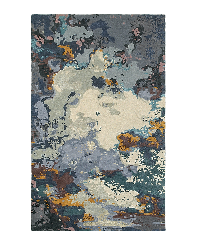 Oriental Weavers Galaxy 21903 Area Rug, 5' X 8' In Blue/gray