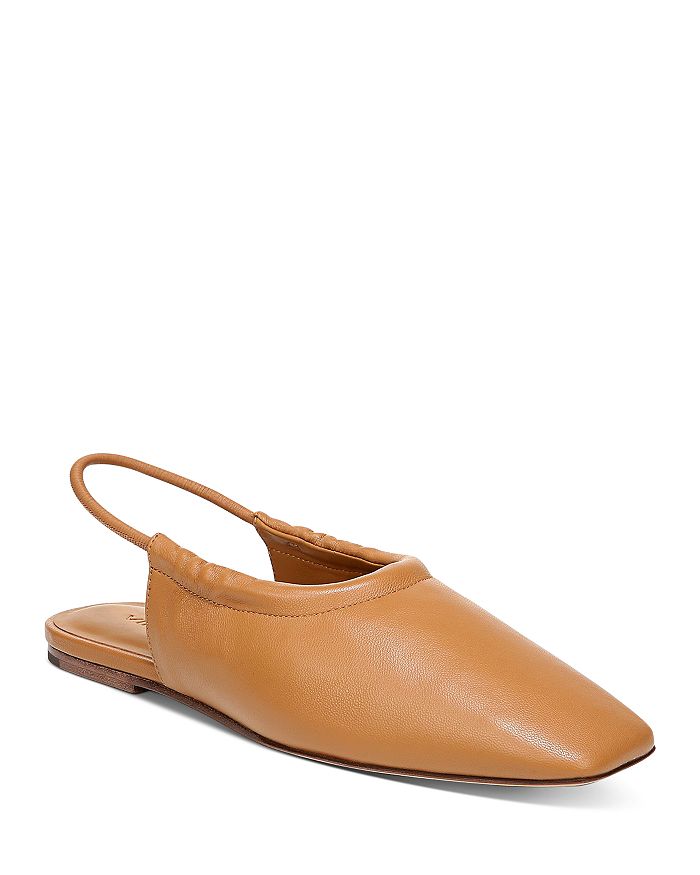 vince cadya leather slingback flats