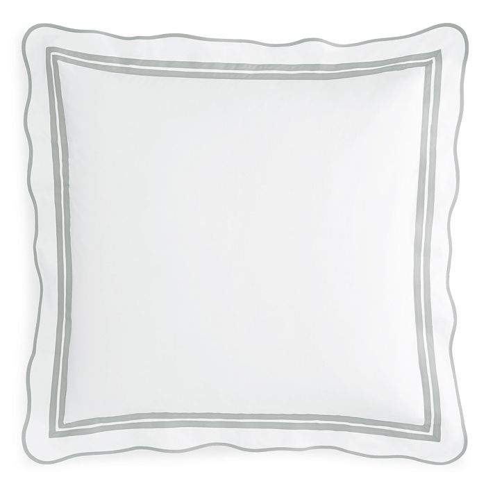 Matouk River Euro Sham - 100% Exclusive In Silver