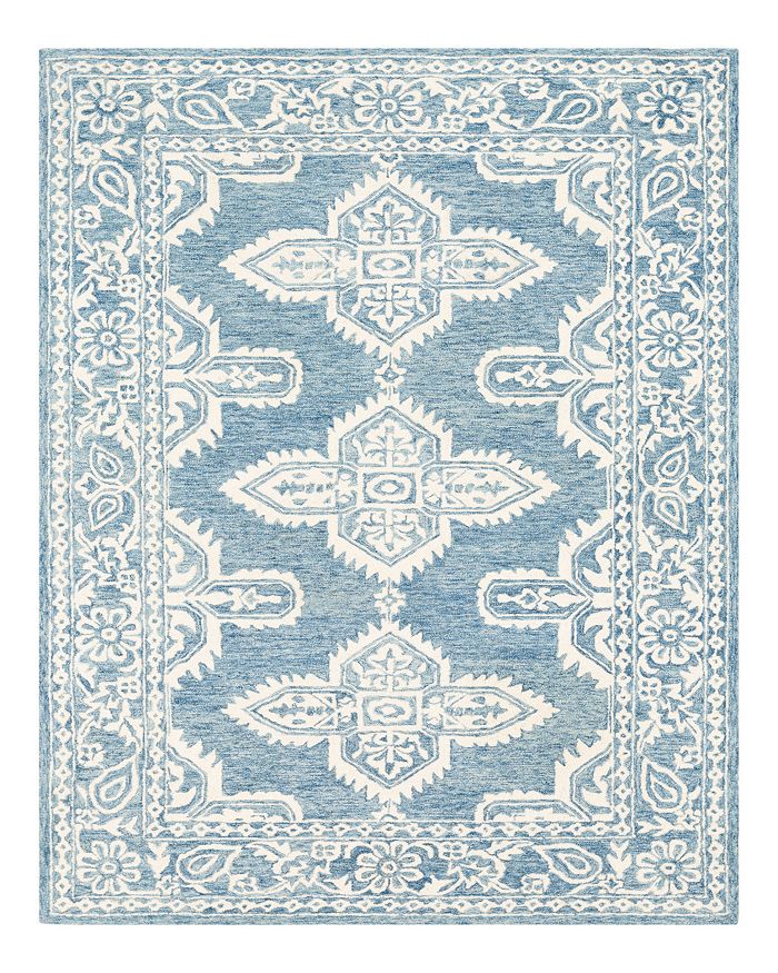 Surya Granada Gnd-2300 Area Rug, 4' X 6' In Pale Blue/beige