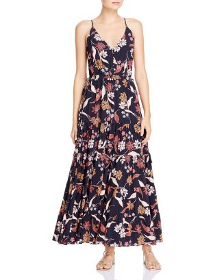 DOLAN Annie Floral Print Tiered Maxi Dress | Bloomingdale's