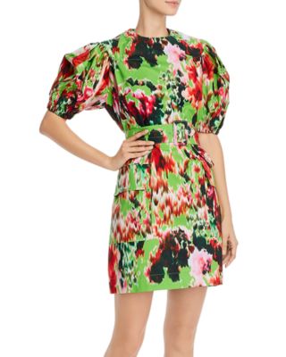 msgm floral dress