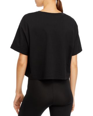 Essential Cropped Logo Tee