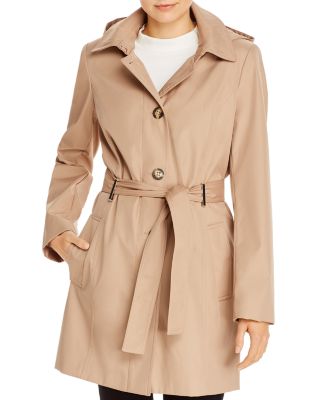 calvin klein khaki trench coat