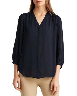 Ralph Lauren Georgette Shirt | Bloomingdale's