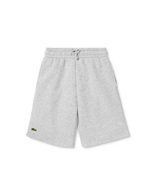 boys white lacoste shorts