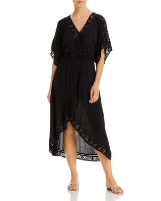 eyelet swim cover up