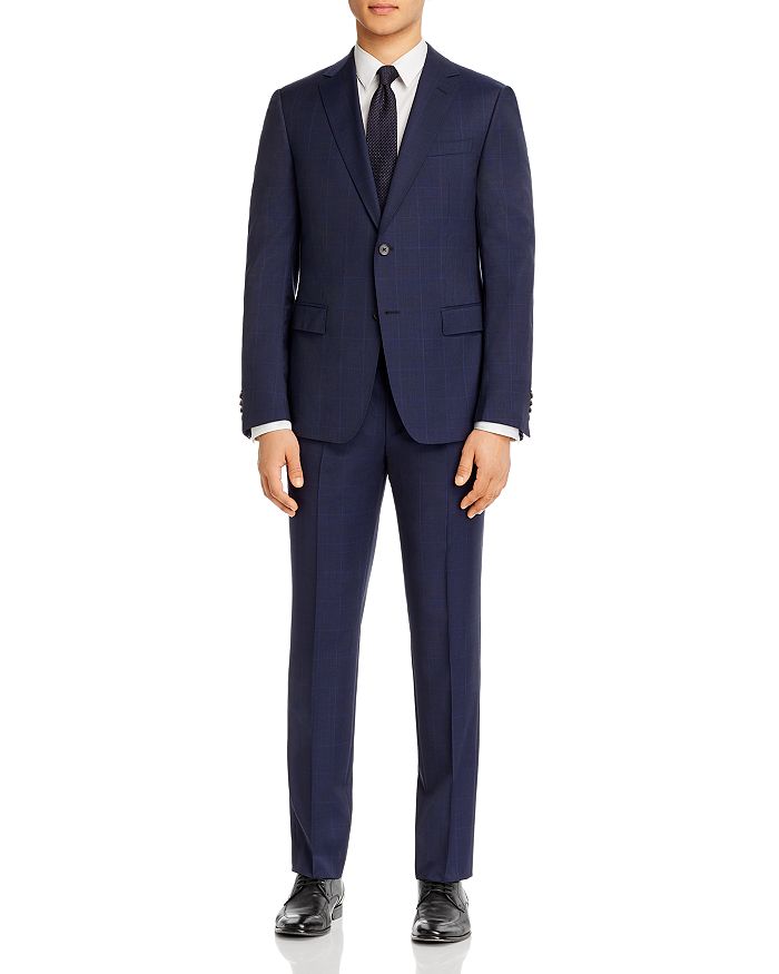 Z Zegna Drop 8 Tonal Prince of Wales Plaid Slim Fit Suit | Bloomingdale's
