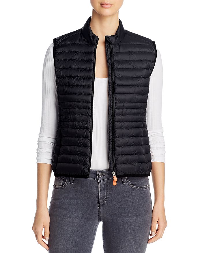 SAVE THE DUCK ZIP-UP PUFFER VEST,S8531W-GIGAX