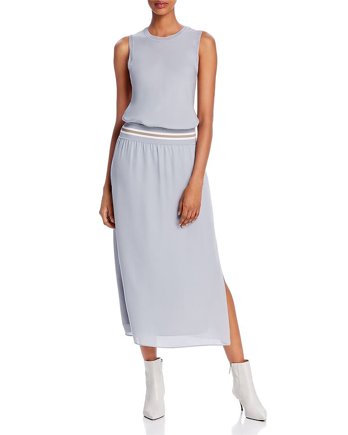 Theory deals silk midi