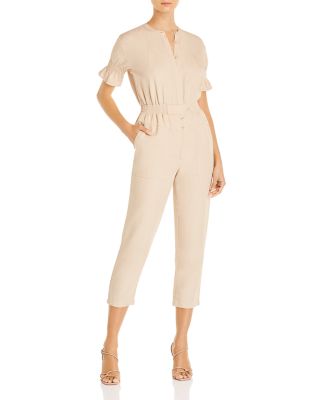 crop jumpsuit with sleeves