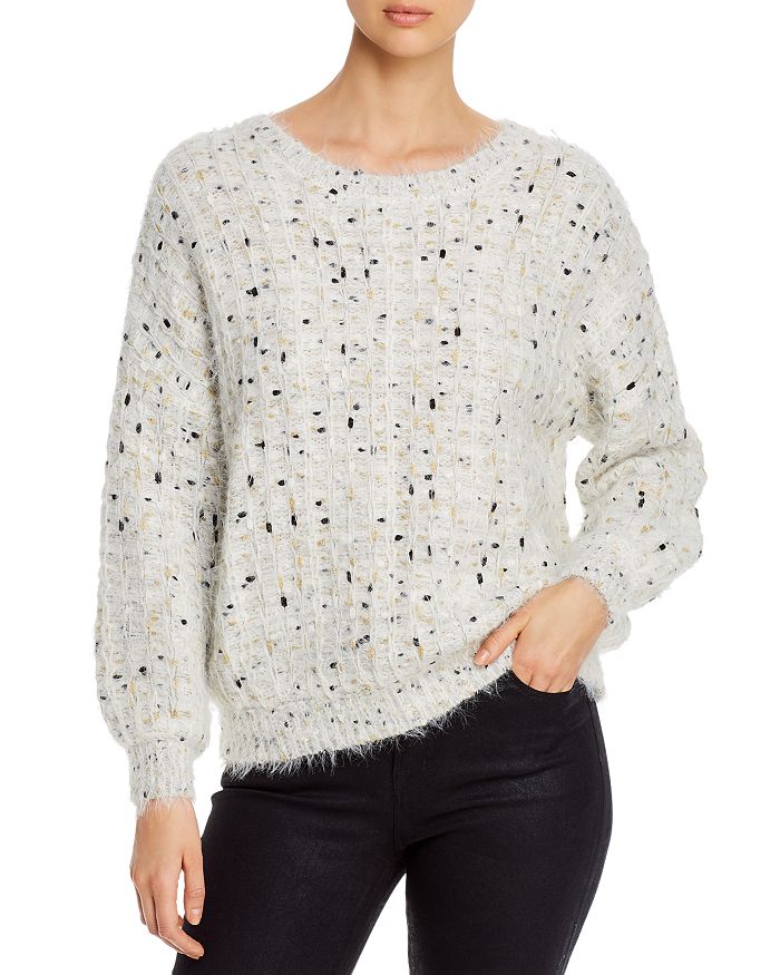 Cupcakes And Cashmere Nisha Fuzzy Speckled Sweater Bloomingdale S