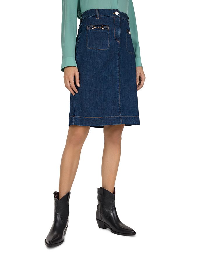 GERARD DAREL LOLA DENIM SKIRT,DMJ06M067