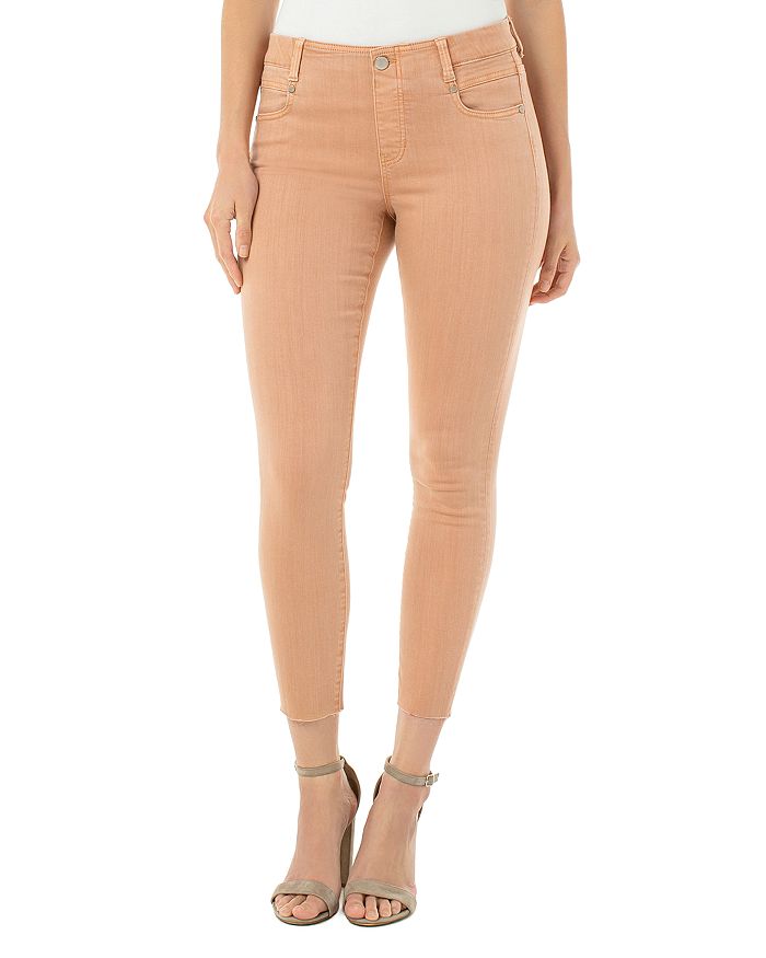 LIVERPOOL LOS ANGELES GIA GLIDER CROPPED SKINNY JEANS,LM7338F81