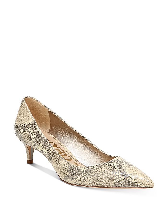 Sam Edelman Dori Kitten Heel Pump In Wheat