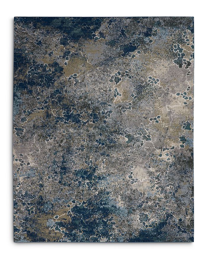 Nourison Artworks Atw02 Area Rug, 8'6 X 11'6 In Blue/gray