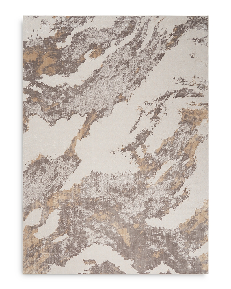 Photos - Area Rug Nourison Silky Textures SLY03 , 7'10 x 10'6 SILKSLY03BRNIV094126