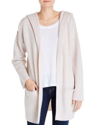 hooded cardigan sweater