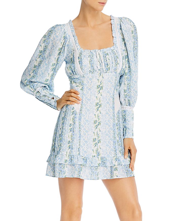 for love and lemons lilac mini dress