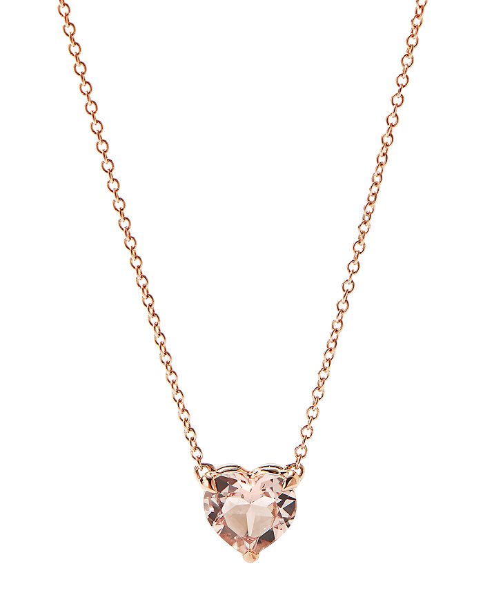 David Yurman Cable Heart Pendant Necklace in 18K Rose Gold with ...