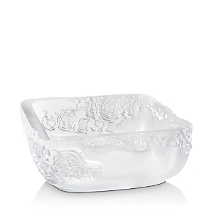 Lalique Pivoines Bowl In Clear
