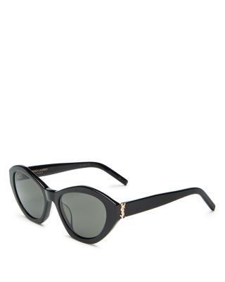 saint laurent 54mm round sunglasses