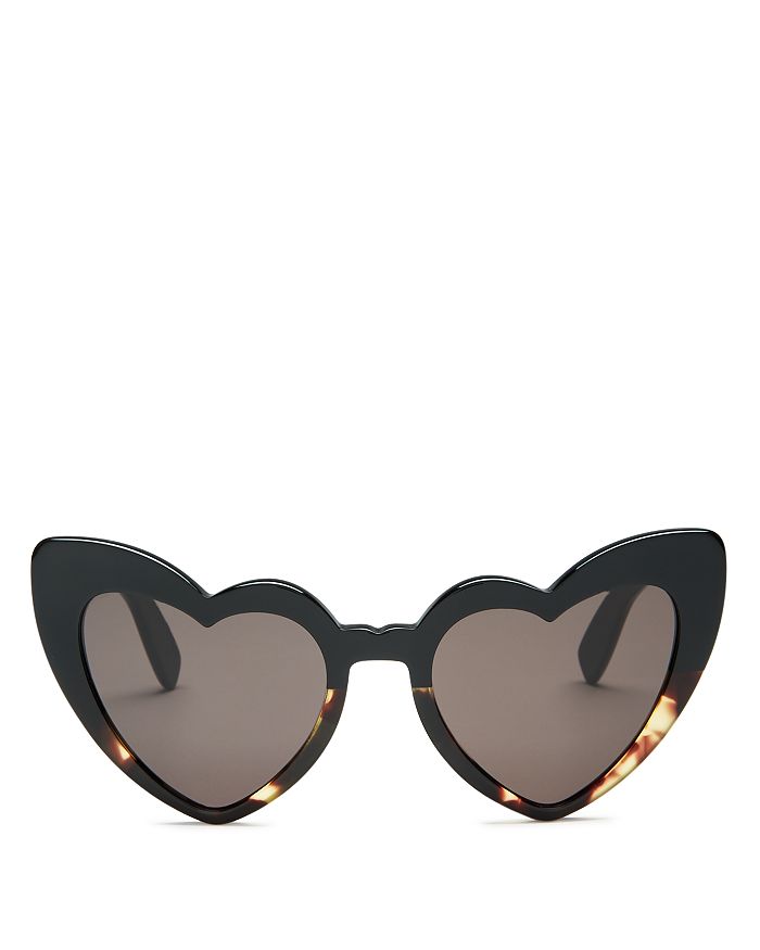 Saint Laurent - Women's Lou Lou Heart Sunglasses, 53mm