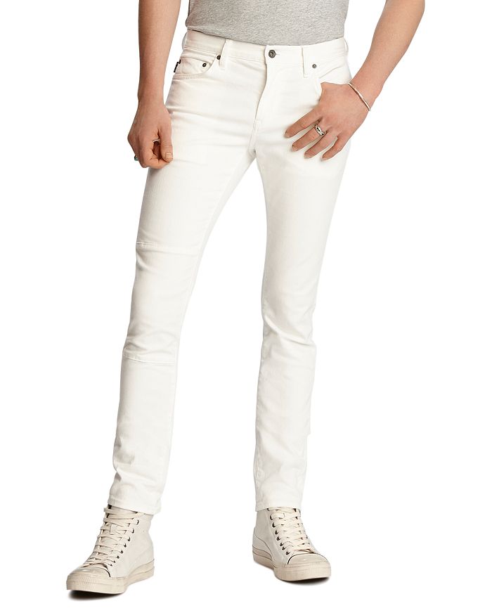 JOHN VARVATOS WIGHT SKINNY FIT JEANS IN WHITE,J353FW1B-ARCO