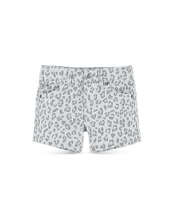Levi's Girls' Leopard Shorty Shorts - Big Kid | Bloomingdale's