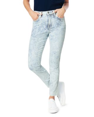 railroad stripe jeans